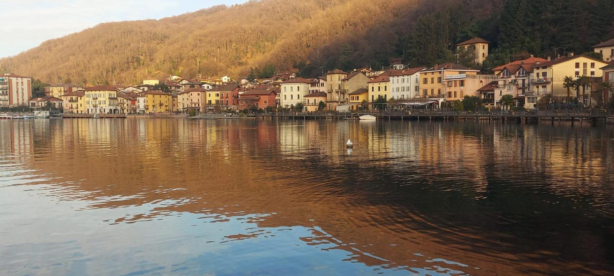 Rifugio Sul Lago Di Lugano A Порто-Черезио Экстерьер фото